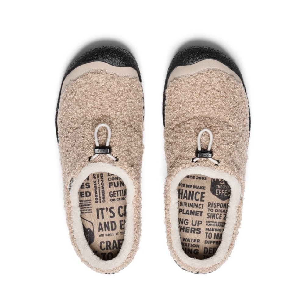 KEEN Women’s Howser III Teddy Fur Slip On Comfy Indoor Outdoor Slides Shoes NEW - Picture 4 of 8
